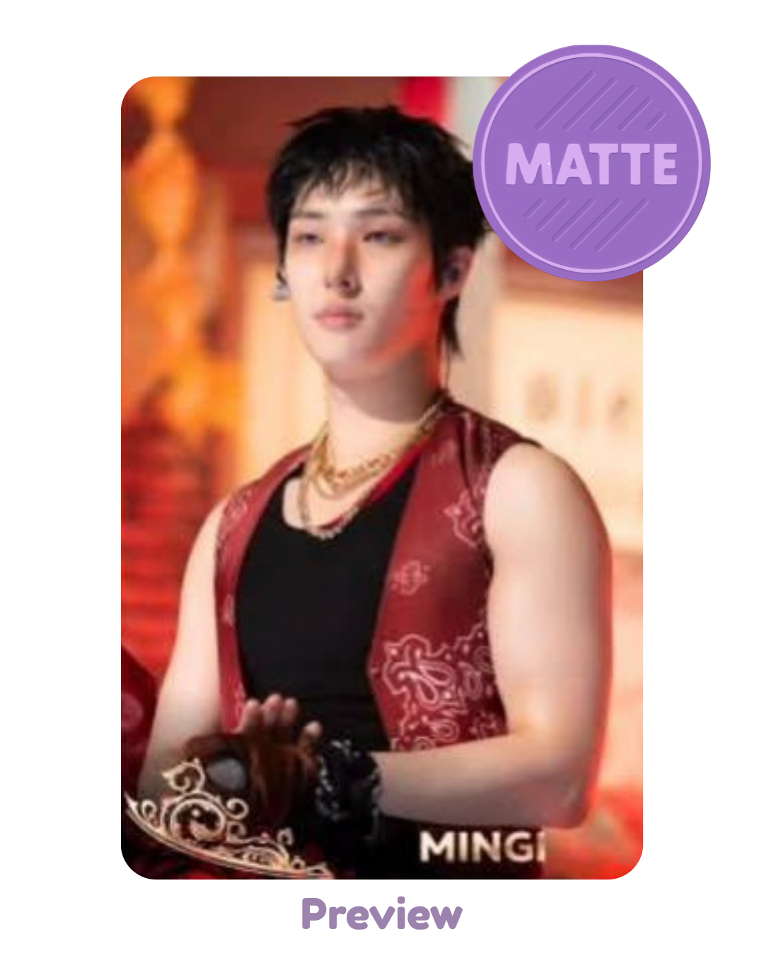 Mingi Higher Timepiece 6.0 SBS Inkigayo Ep.1316 ver. Matte Golden Hour part 5 ATEEZ