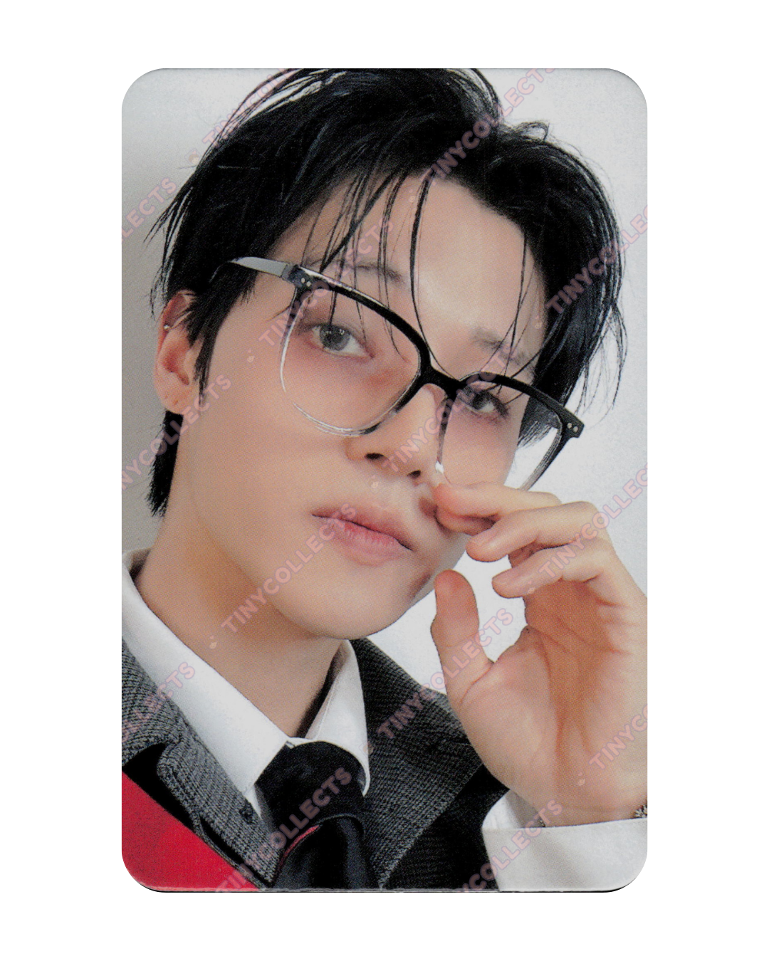 Wooyoung Dear My Muse 1.1 Horn Rim Glasses ver. POB Golden Hour part 5 ATEEZ
