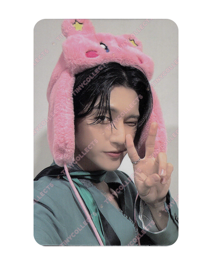 Wooyoung Fromm 3.0 Care Bear/Kirby Hat ver. fansign benefit Golden Hour part 1 ATEEZ