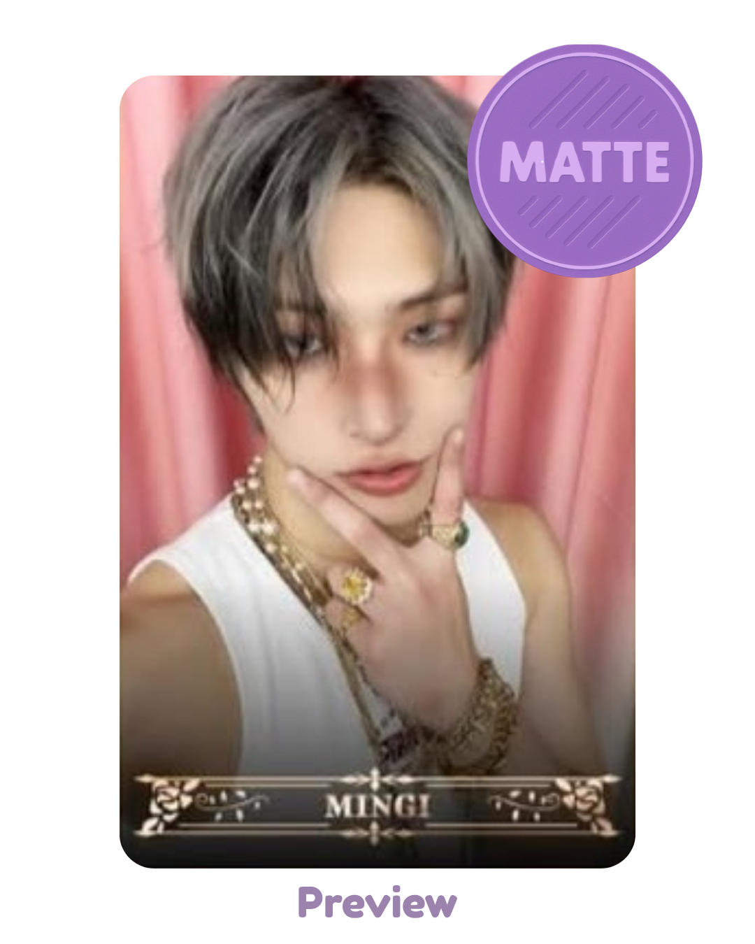 Mingi Higher Timepiece 7.0 MV Behind ver. Matte Golden Hour part 5 ATEEZ