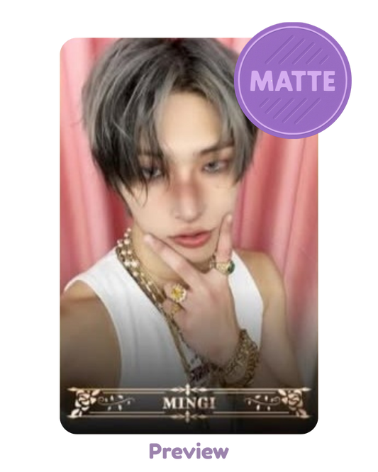 Mingi Higher Timepiece 7.0 MV Behind ver. Matte Golden Hour part 5 ATEEZ