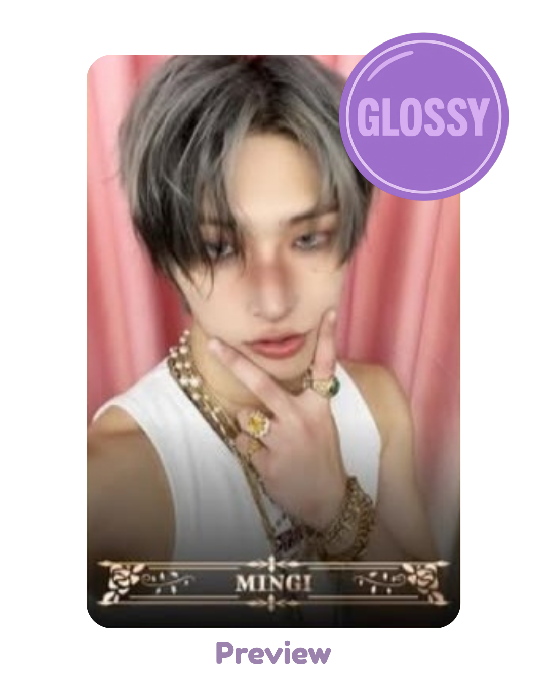 Mingi Higher Timepiece 7.0 MV Behind ver. Glossy Golden Hour part 5 ATEEZ