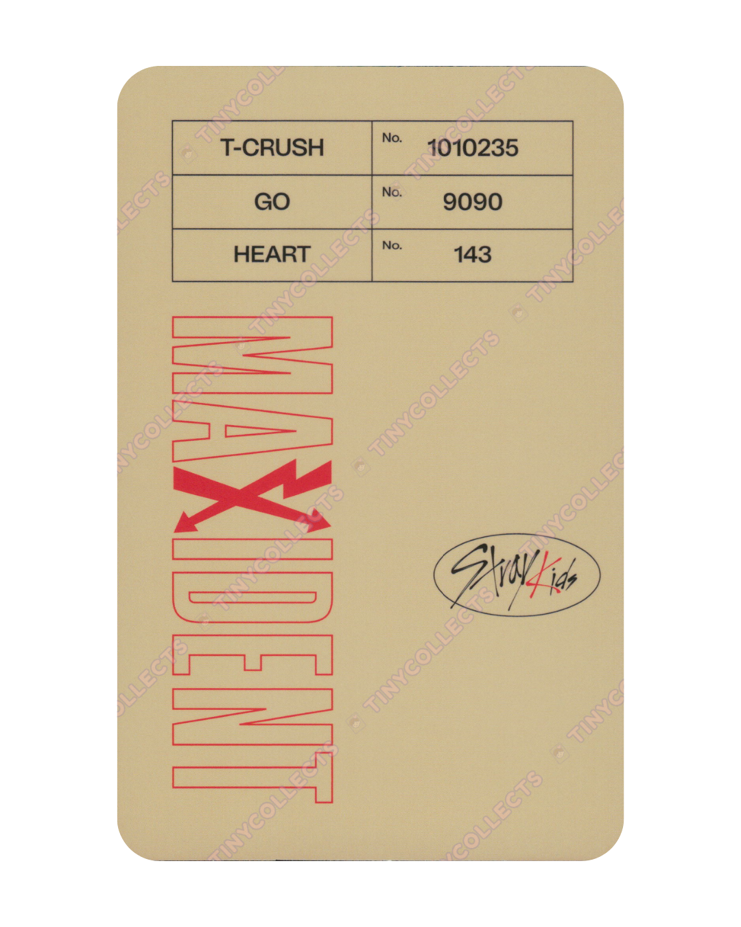 Changbin album incl. Case ver. Maxident Stray Kids