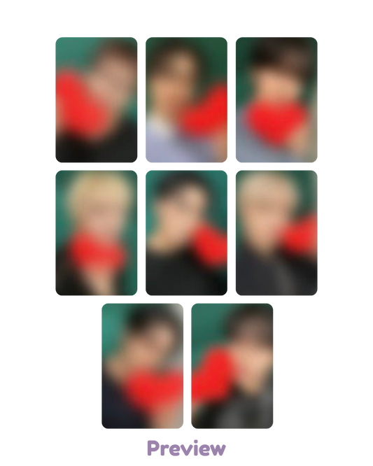 Set/OT8 Kpop2gether Lucky Draw 1.1 Hearteez ver. Golden Hour part 4 ATEEZ