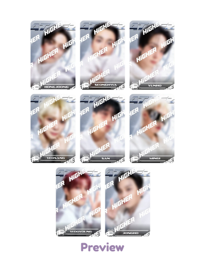 Set/OT8 + Timepiece Case Higher Timepiece NASA selfie ver. Golden Hour part 4 ATEEZ