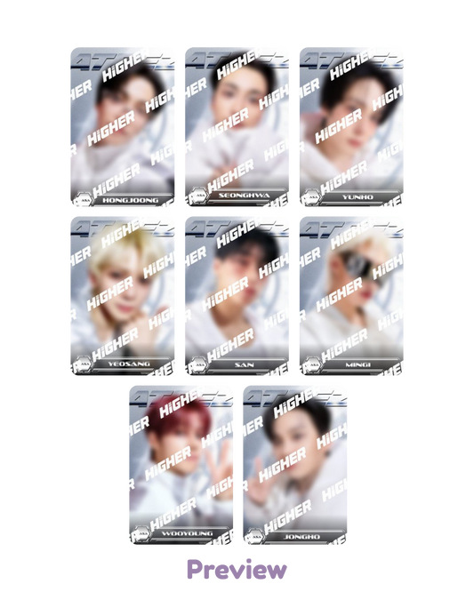 Set/OT8 + Timepiece Case Higher Timepiece NASA selfie ver. Golden Hour part 4 ATEEZ