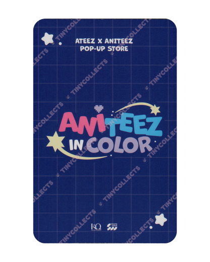 Hongjoong Yunho unit Week 1 Pop-up Entree Benefit Aniteez in Color ATEEZ
