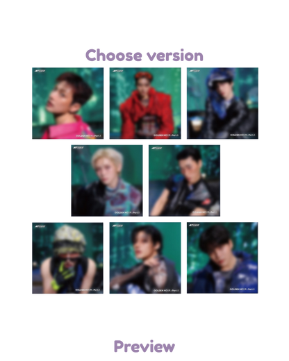 Sealed Digipack choose member Golden Hour part 5 ATEEZ