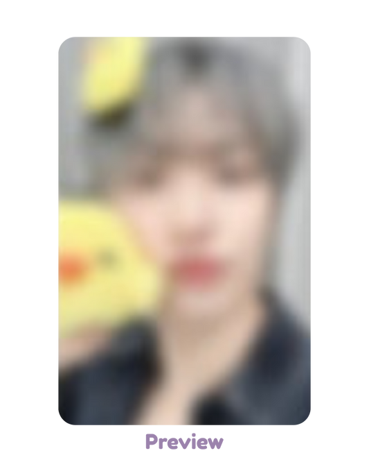 Mingi Hellolive 2.0 Kiiroiteez ver. Fansign Benefit Golden Hour part 5 ATEEZ