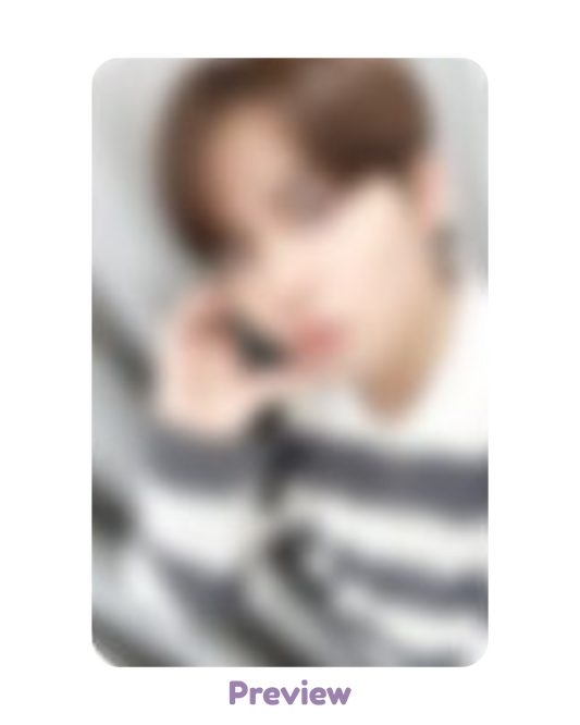 Jongho Whosfan 1.0 Cheek Heart ver. POB Golden Hour part 5 ATEEZ
