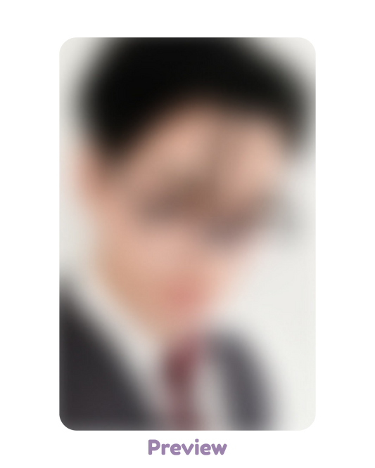 San Dear My Muse 1.1 Horn Rim Glasses ver. POB Golden Hour part 5 ATEEZ