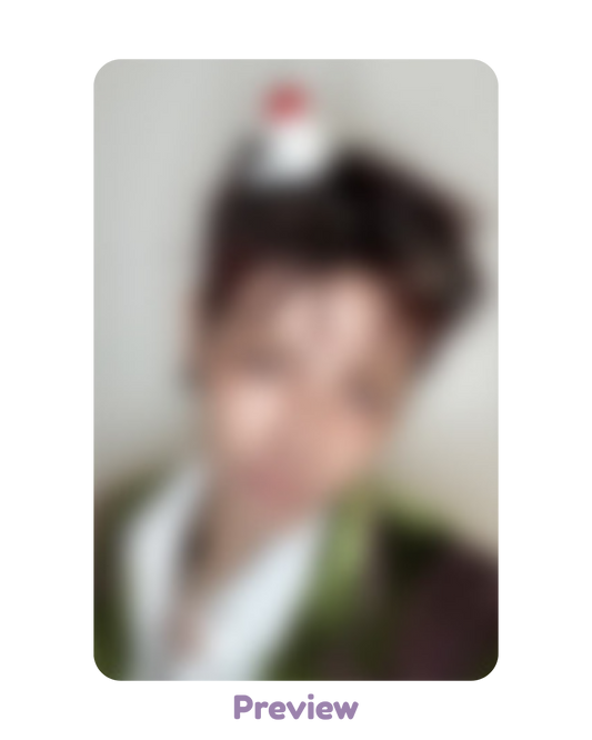 Hongjoong NY Music 1.0 Cherry Cake ver. POB Golden Hour part 5 ATEEZ