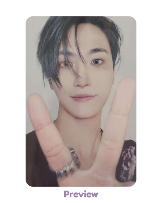 Seonghwa Soundwave Mini Pouch incl. Pop-up Golden Hour part 5 ATEEZ