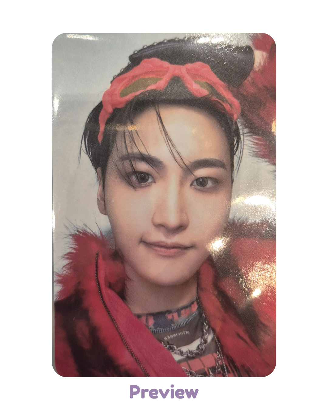 Seonghwa Soundwave Magnetic Card Case incl. Pop-up Golden Hour part 5 ATEEZ