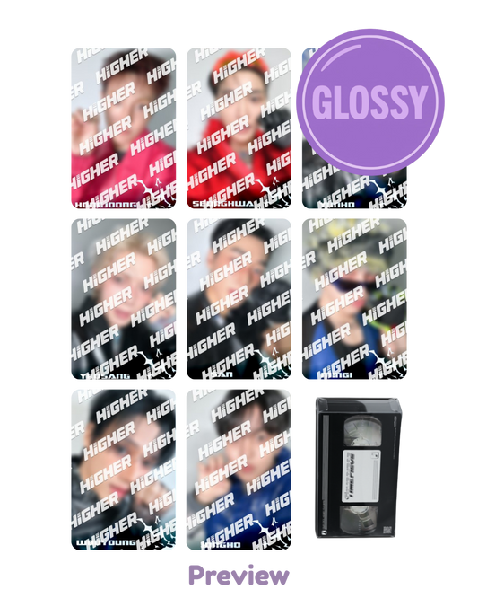 Set/OT8 Higher Timepiece 1.0 Comeback Selfie ver. Glossy Golden Hour part 5 ATEEZ