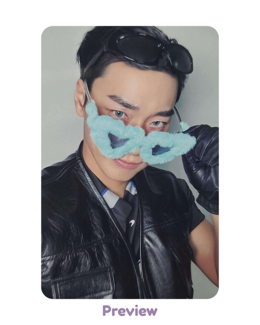 San Musicart 1.1 Blue Sunglasses ver. POB Golden Hour part 5 ATEEZ