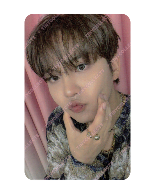 Jongho JJMuze 1.0 Cheek Squish ver. Fansign Benefit Golden Hour part 5 ATEEZ