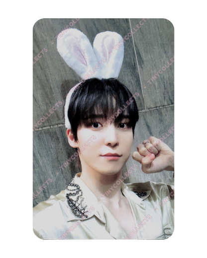 Yunho Makestar 3.0 Bunny Ears Headband ver. fansign benefit Golden Hour Part 1 ATEEZ