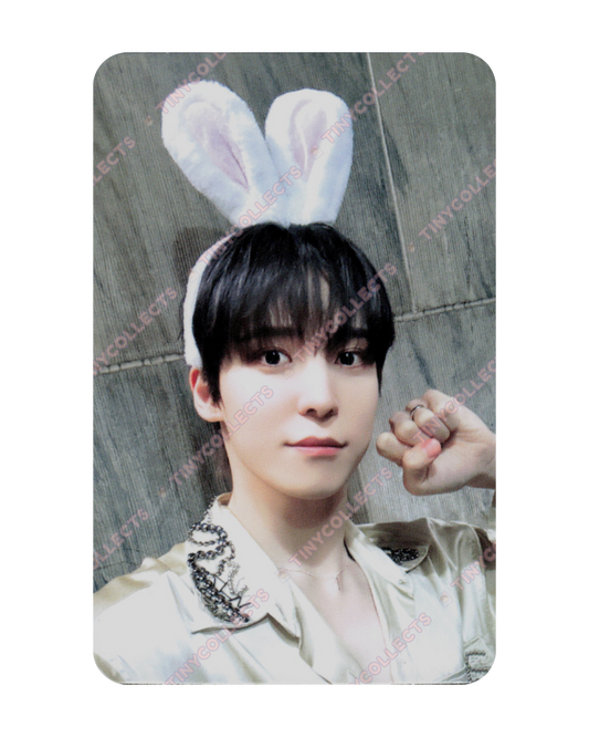Yunho Makestar 3.0 Bunny Ears Headband ver. fansign benefit Golden Hour Part 1 ATEEZ