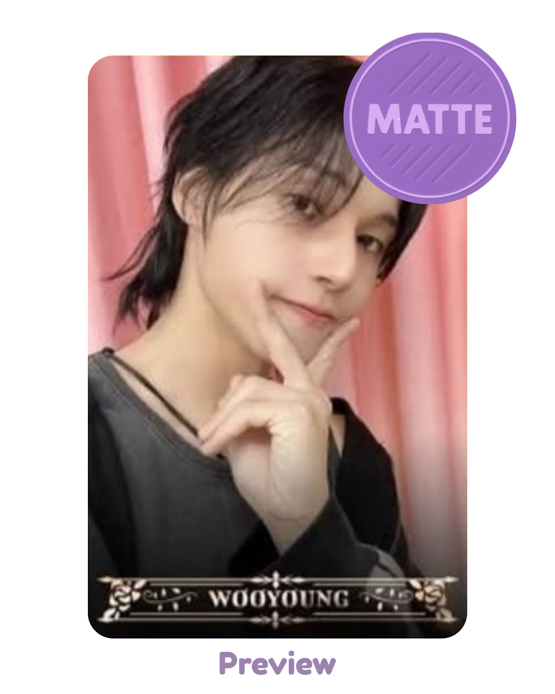 Wooyoung Higher Timepiece 7.0 MV Behind ver. Matte Golden Hour part 5 ATEEZ