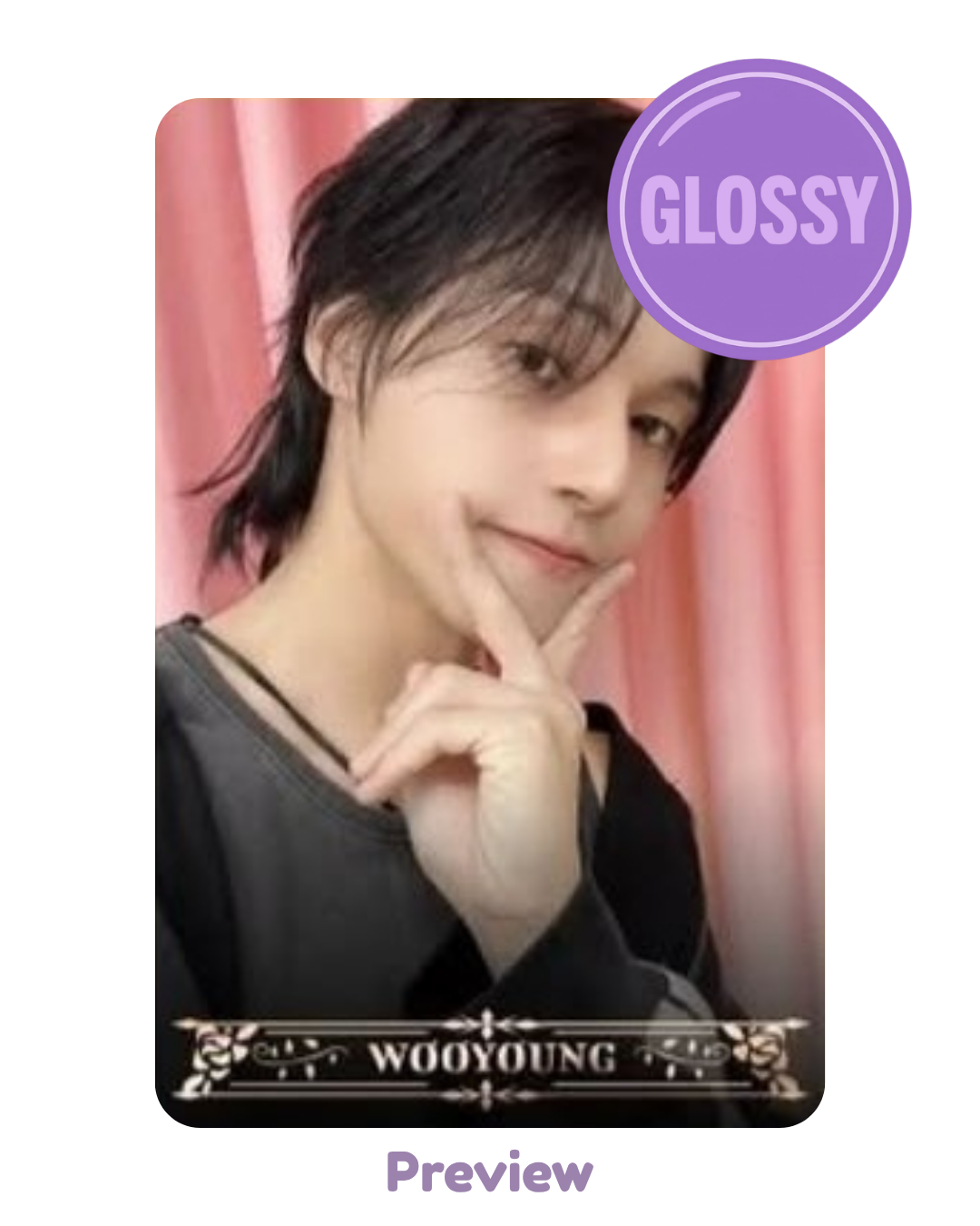 Wooyoung Higher Timepiece 7.0 MV Behind ver. Glossy Golden Hour part 5 ATEEZ