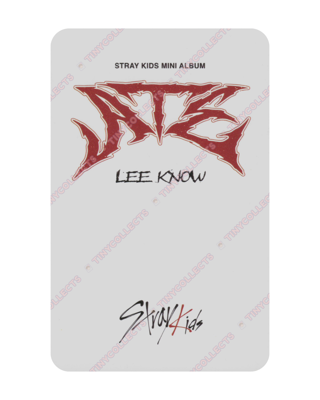 Lee Know album incl. Nemo set B ver. ATE Stray Kids