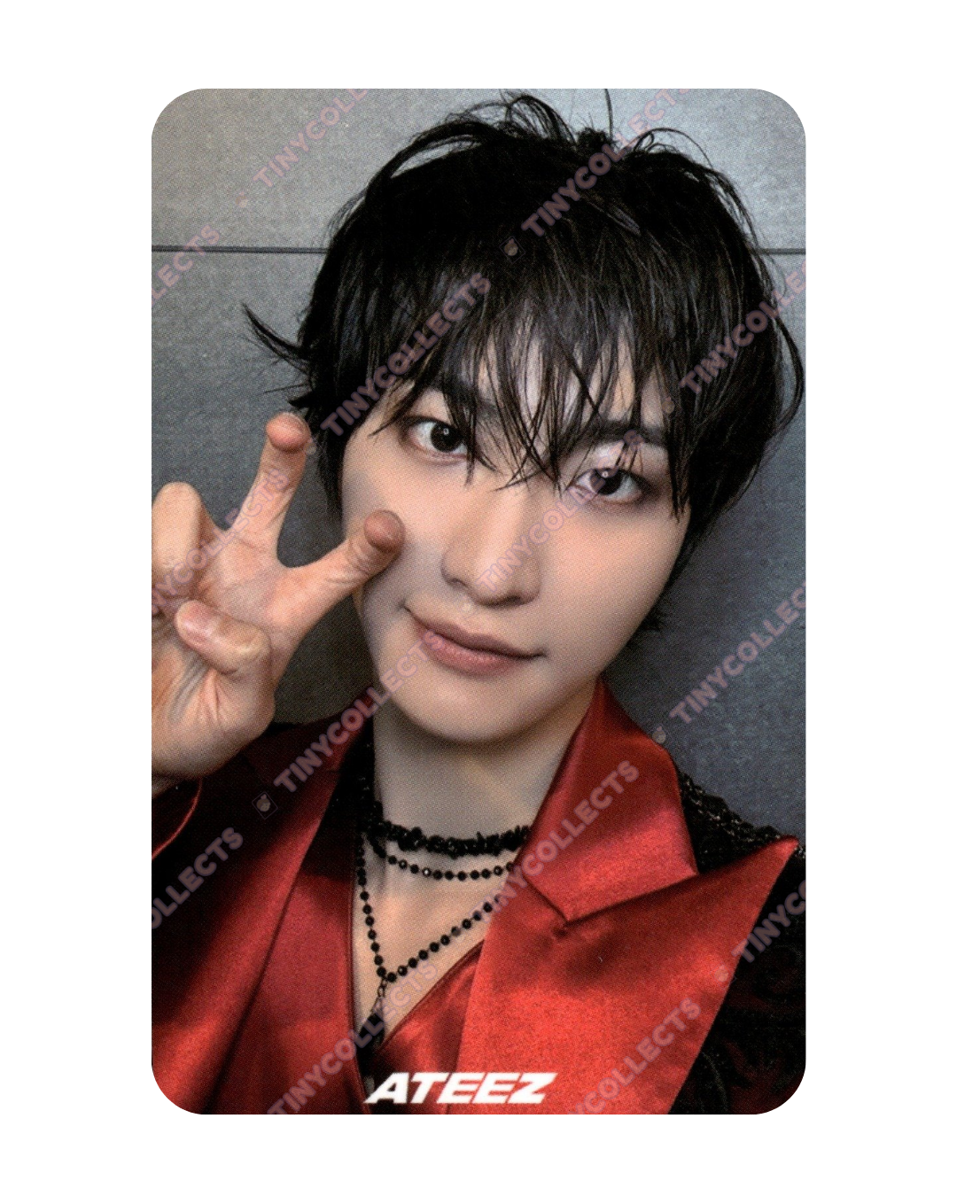 Seonghwa Atiny Zone in Seoul double-sided In Your Fantasy Tour ATEEZ