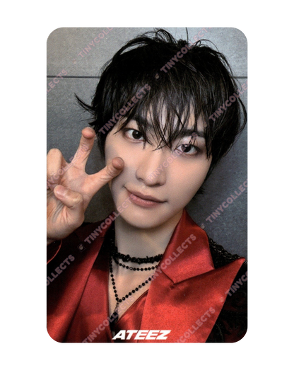 Seonghwa Atiny Zone in Seoul double-sided In Your Fantasy Tour ATEEZ