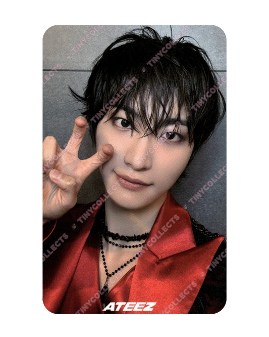 Seonghwa Atiny Zone in Seoul double-sided In Your Fantasy Tour ATEEZ