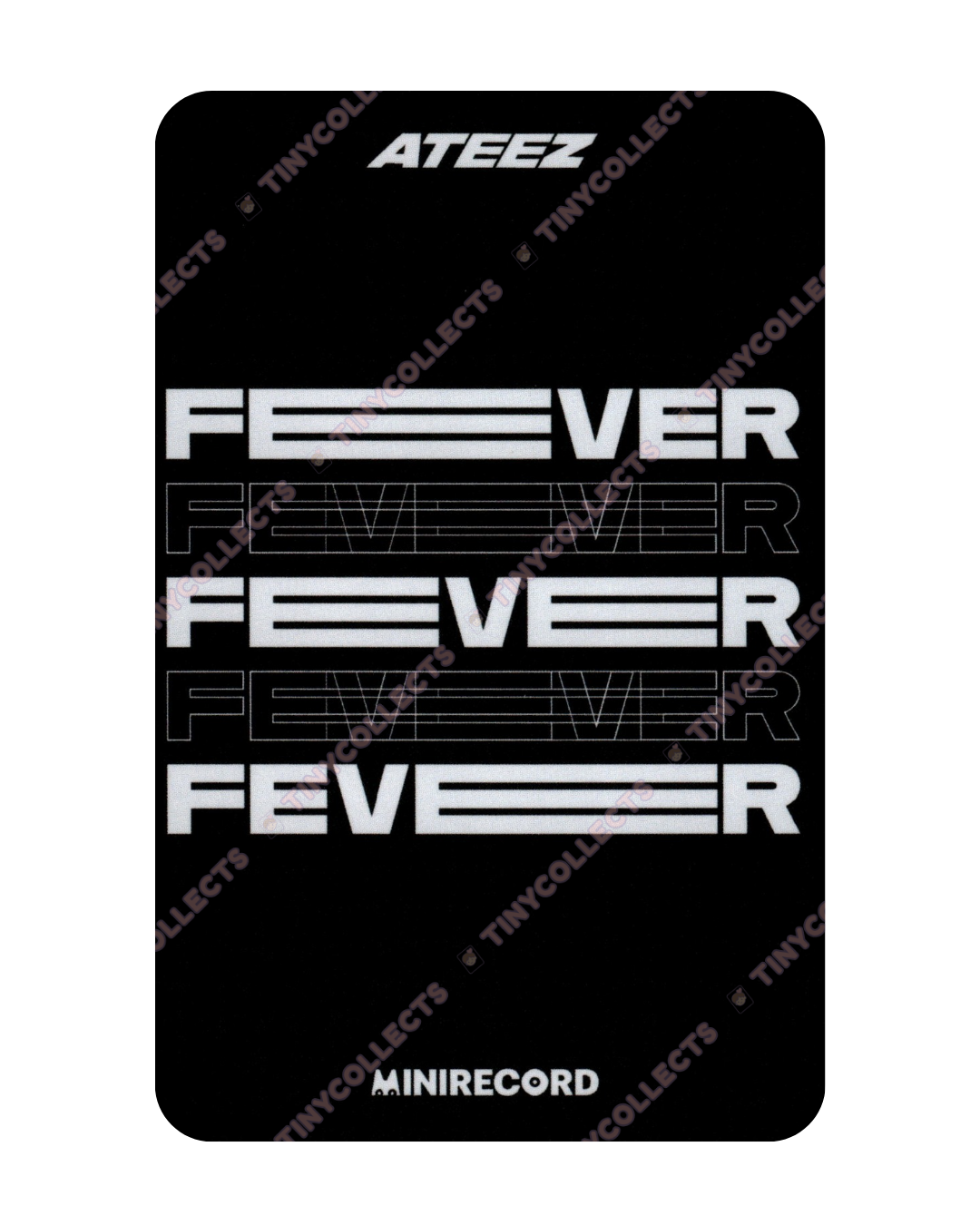 Mingi Minirecord Fever ver. POB Platform ATEEZ