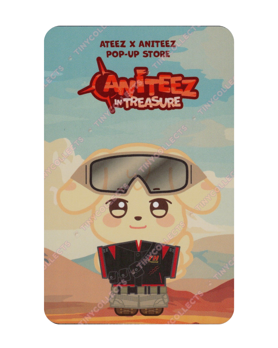 Yunho Stamp event Aniteez in Treasure ATEEZ