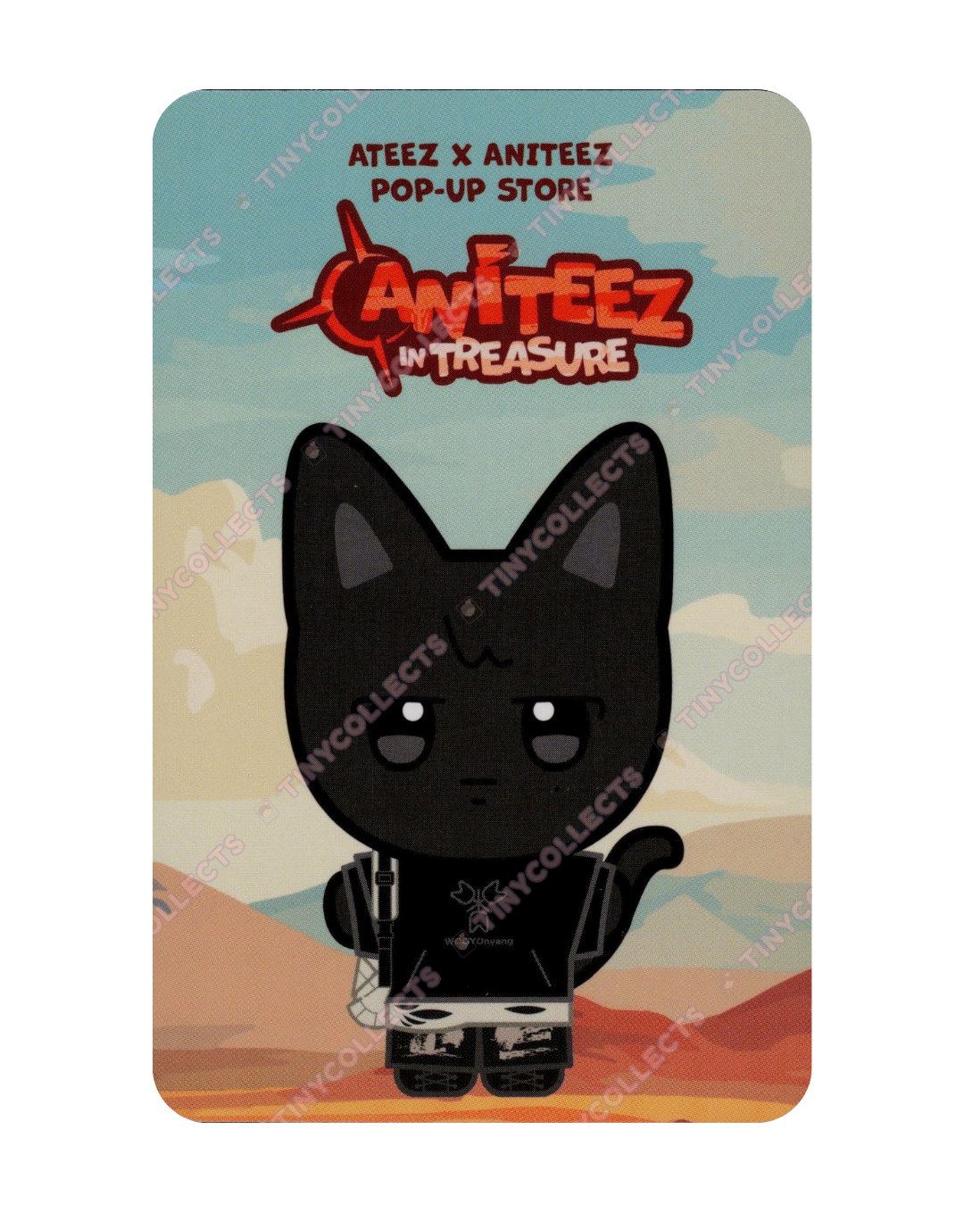 Wooyoung Stamp event Aniteez in Treasure ATEEZ