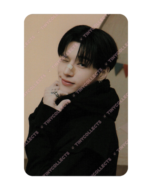 Wooyoung trading card 3 Aniteez in Treasure ATEEZ