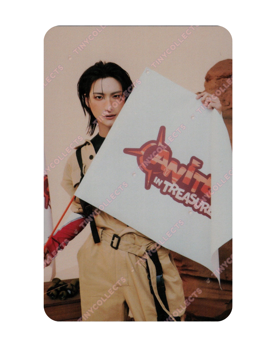 Seonghwa trading card 5 Aniteez in Treasure ATEEZ