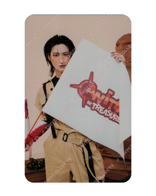Seonghwa trading card 5 Aniteez in Treasure ATEEZ