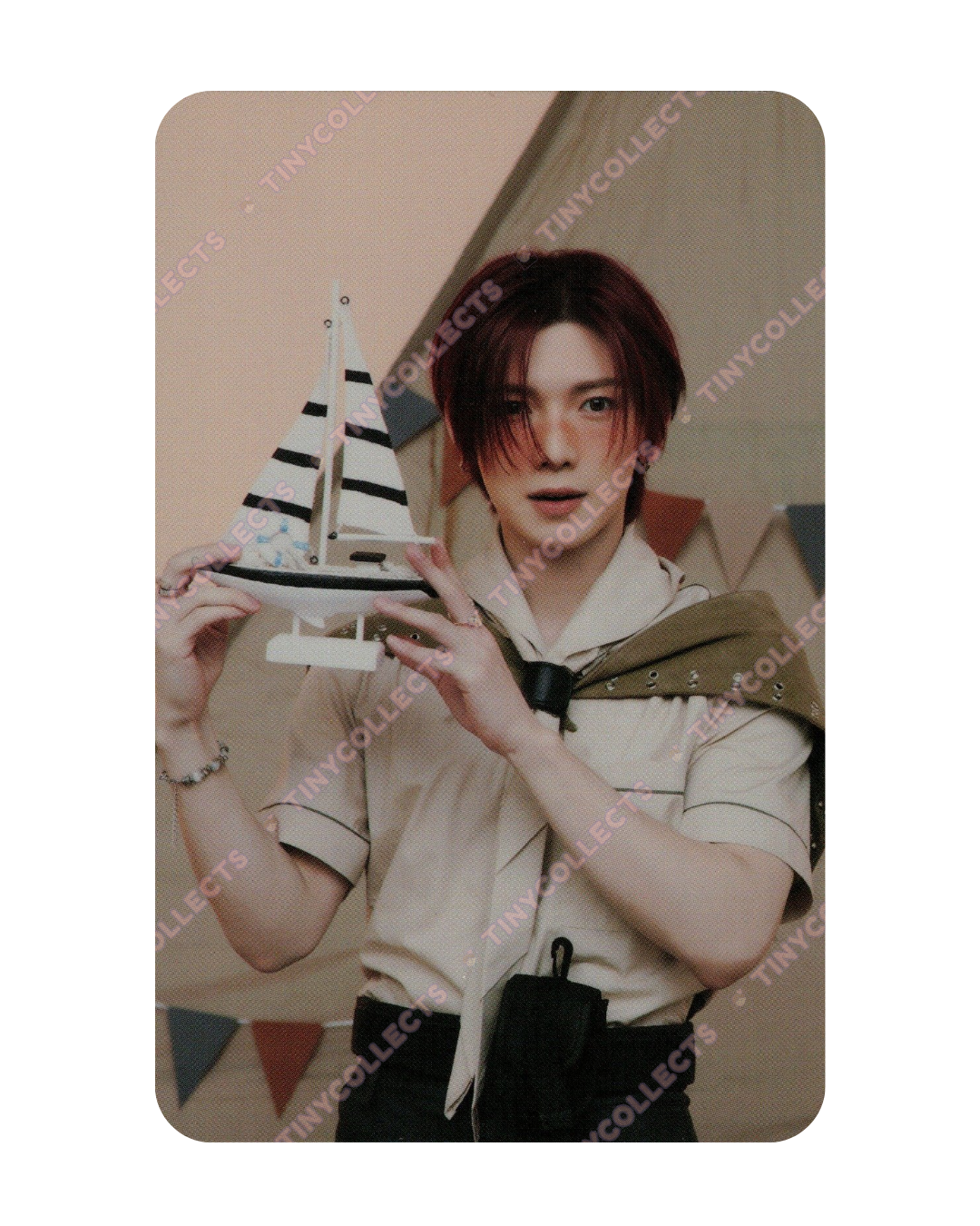 Yeosang trading card 5 Aniteez in Treasure ATEEZ
