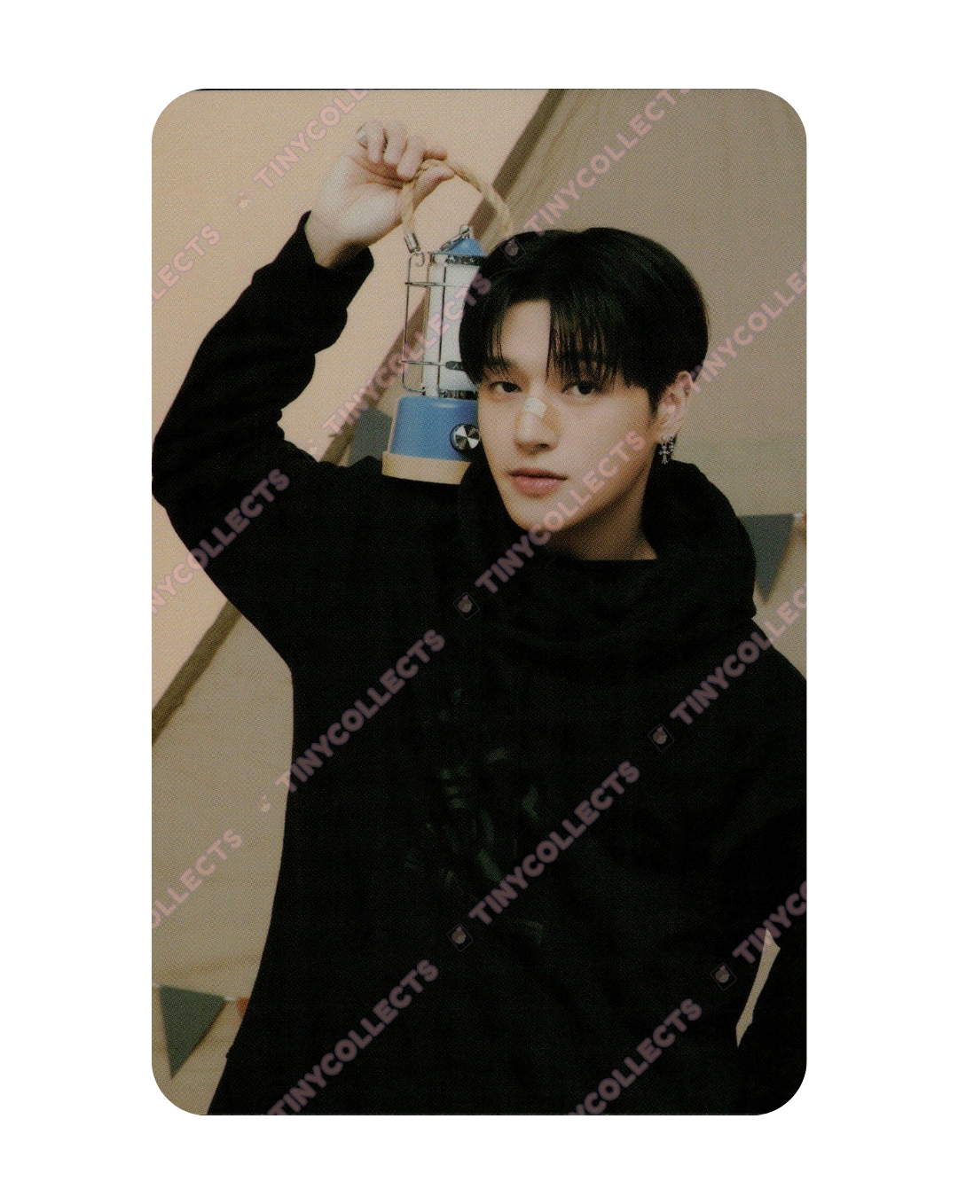 Wooyoung trading card 5 Aniteez in Treasure ATEEZ