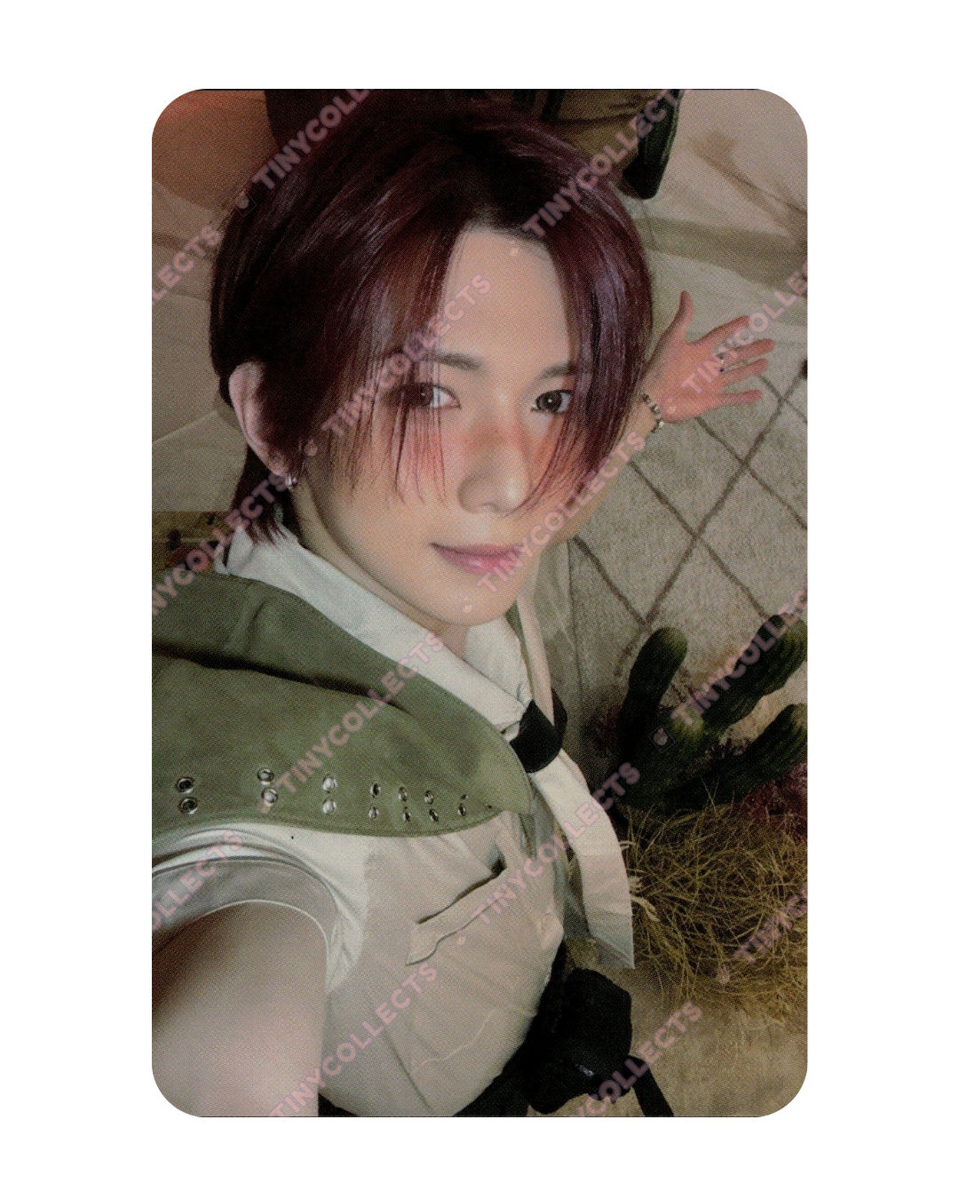 Yeosang trading card 2 Aniteez in Treasure ATEEZ