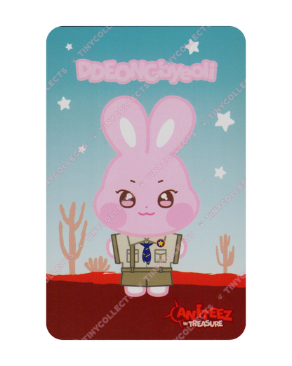 DDEONGbyeoli trading card 8 Aniteez in Treasure ATEEZ
