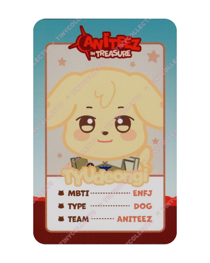 TYUdeongi trading card 8 Aniteez in Treasure ATEEZ
