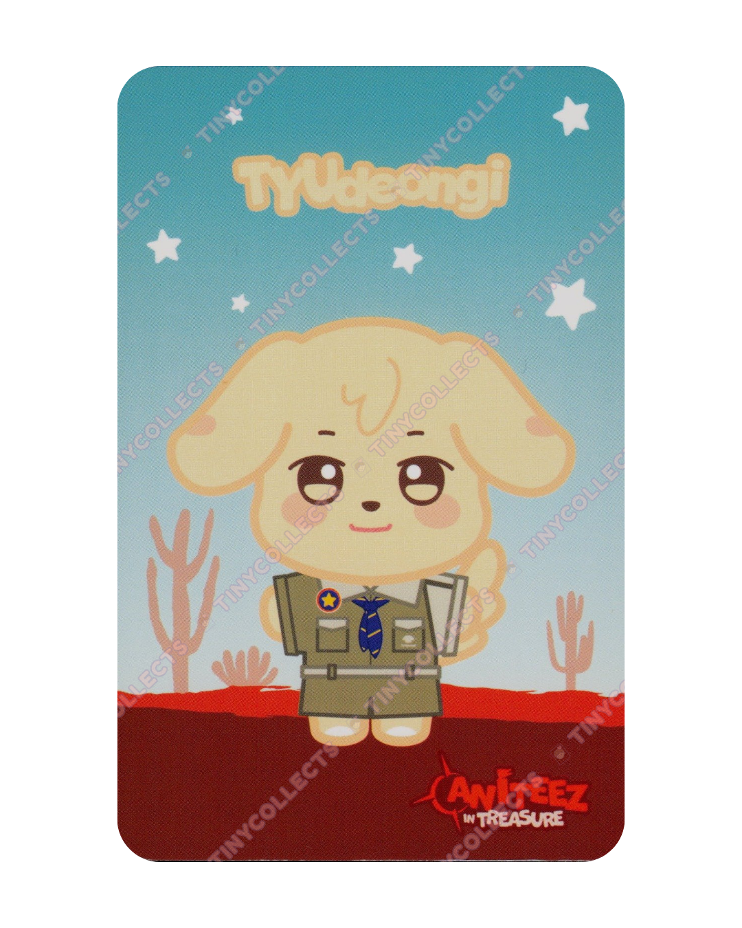 TYUdeongi trading card 8 Aniteez in Treasure ATEEZ