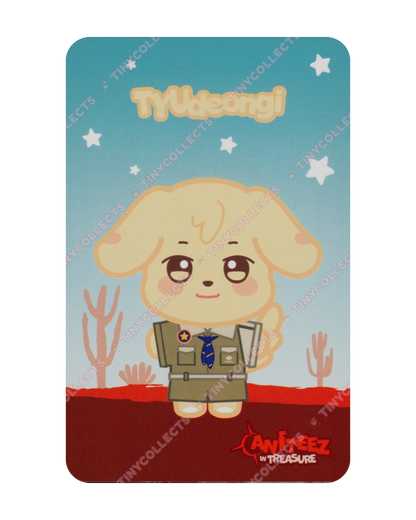 TYUdeongi trading card 8 Aniteez in Treasure ATEEZ