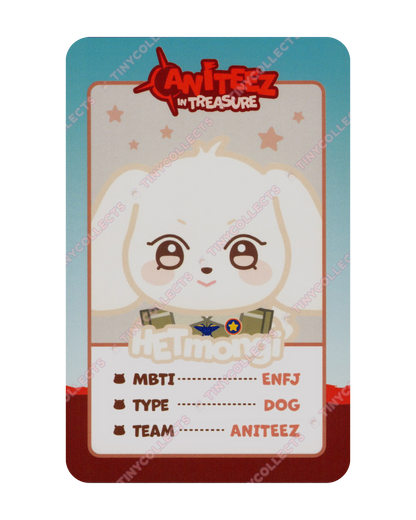 HETmongi trading card 8 Aniteez in Treasure ATEEZ