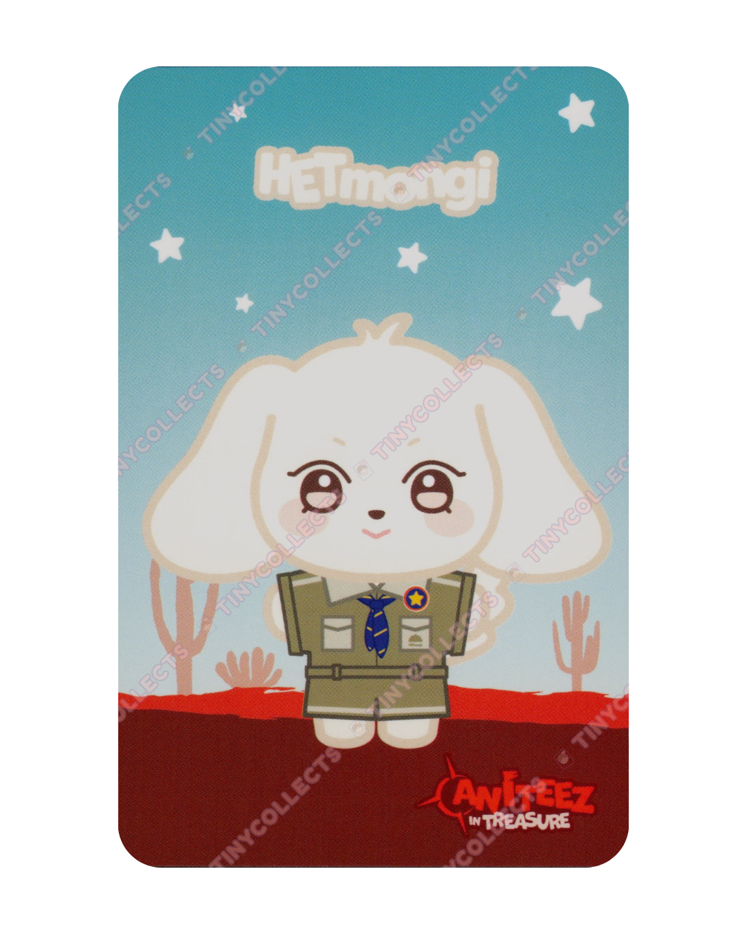 HETmongi trading card 8 Aniteez in Treasure ATEEZ