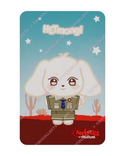 HETmongi trading card 8 Aniteez in Treasure ATEEZ