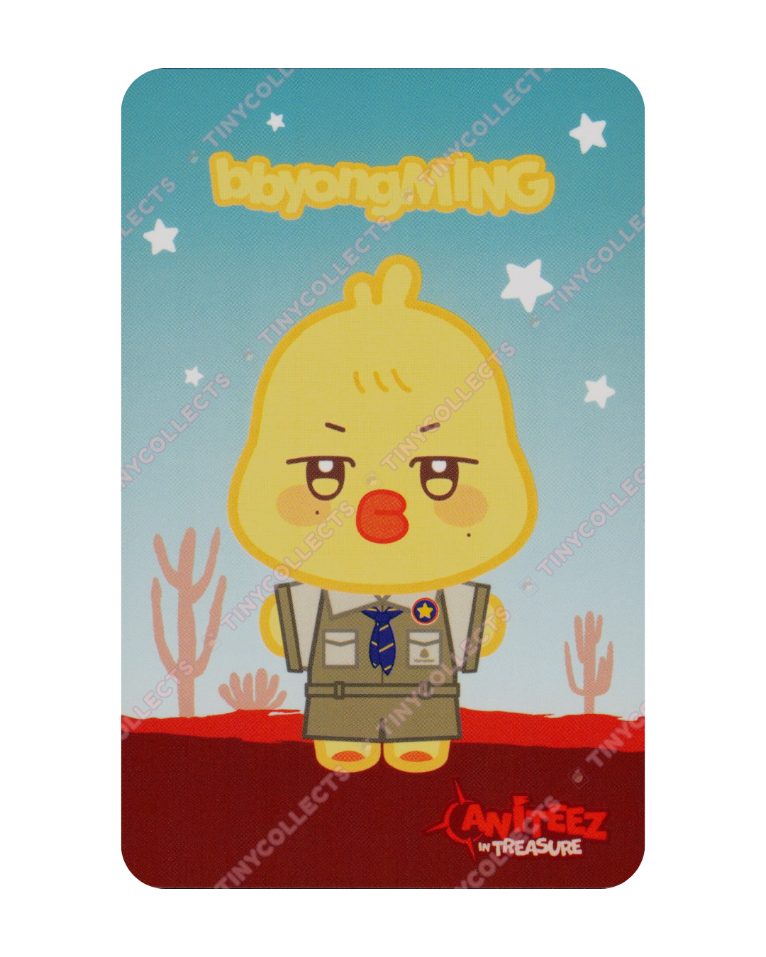 bbyongMING trading card 8 Aniteez in Treasure ATEEZ