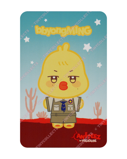 bbyongMING trading card 8 Aniteez in Treasure ATEEZ