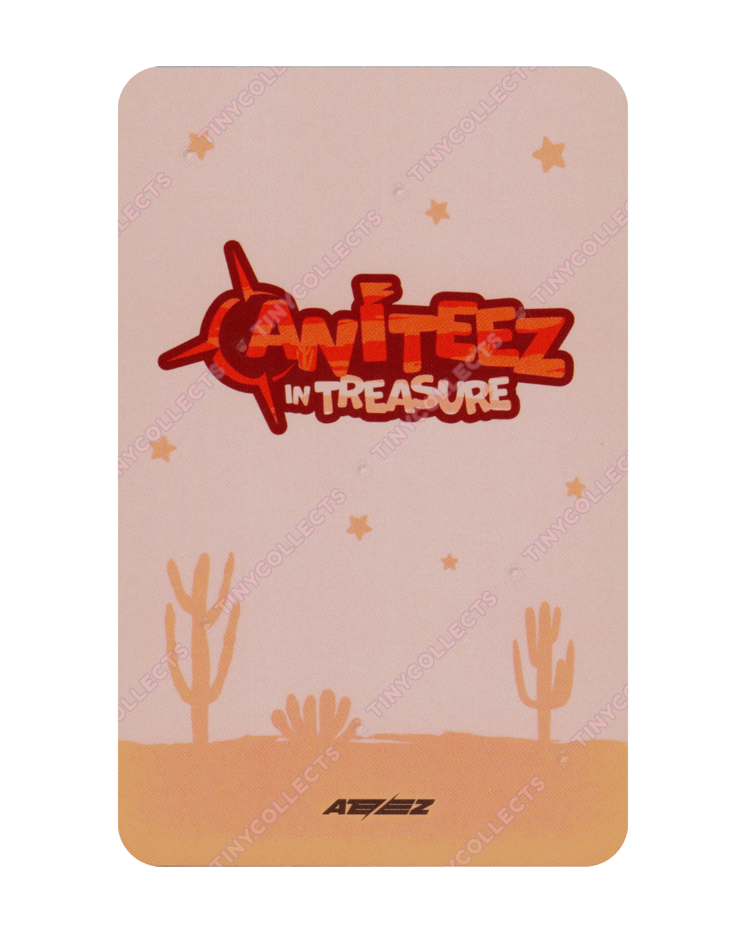 Seonghwa Jongho unit trading card 6 Aniteez in Treasure ATEEZ