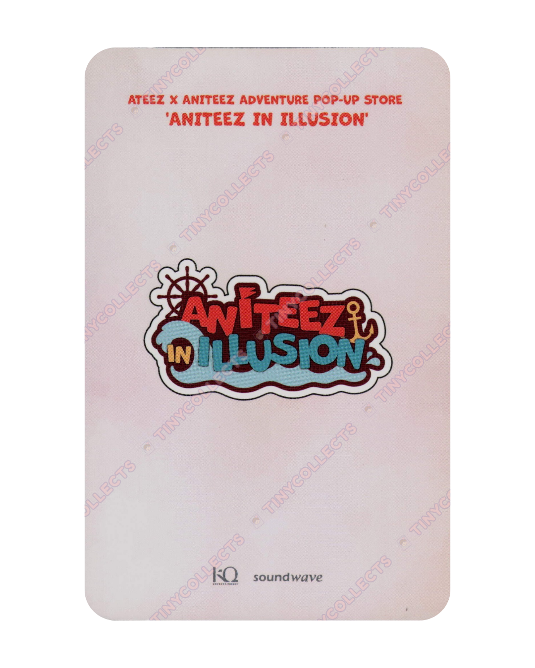 Hongjoong Stamp Event Aniteez in Illusion ATEEZ