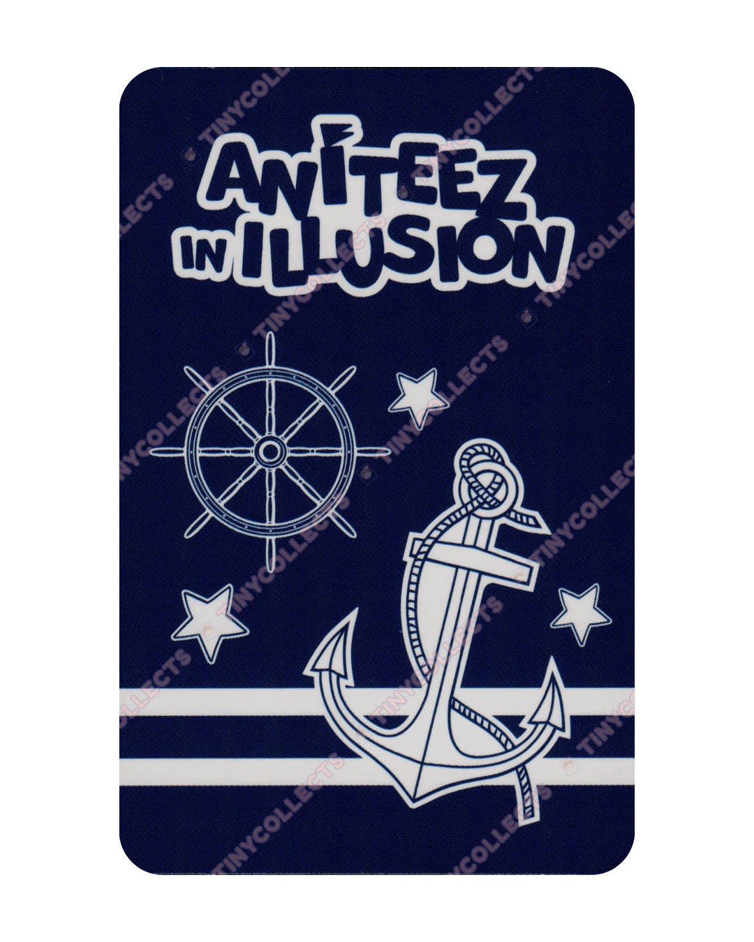 Wooyoung trading card 4 Aniteez in Illusion ATEEZ